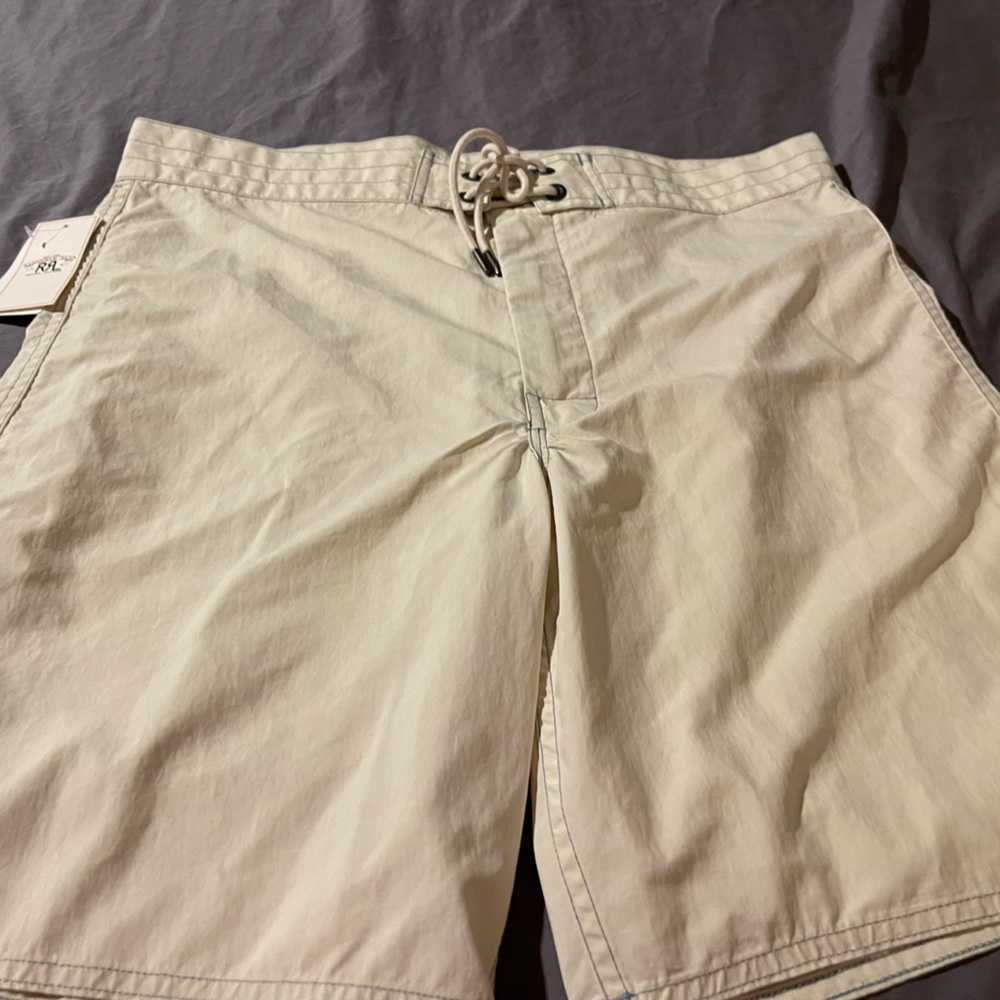 RRL RALPH LAUREN SWIM TRUNKS  NEW Sz 34
